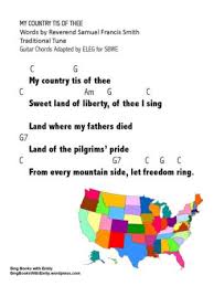My heart with rapture thrills, like that above. My Country Tis Of Thee An Illustrated Song Sing Books With Emily The Blog