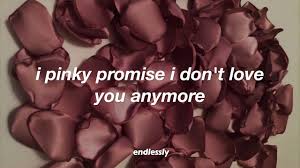 To refuse to give your body to anyone that hasn't paid the price for you called marriage. Pinky Promise Ellise Lyrics Youtube