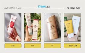 TOP 15 Kem chống nắng cho da nhạy cảm mụn tốt nhất hiện nay