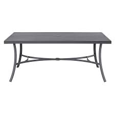 The donnalee bay outdoor dining table with umbrella hole serves it up right with a trendy, textural gray finish that's decidedly modern. Signature Design By Ashley Outdoor Tables Donnalee Bay P325 625 Dining Tables From Js Furniture Gallery