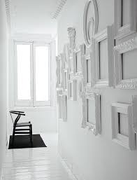 Black And White Photo Frames For Wall A Home In Black White Frames On Wall White Frame Home Decor
