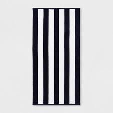 Black And White Striped Beach Towels Xl Reversible Cabana Stripe Beach Towel Sun Squad Target Striped Beach Towel Beach Towel Extra Large Beach Towels