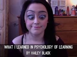 What I Learned in psychology of learning by h.a.black