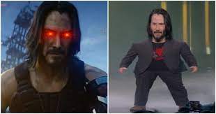 Keanu reeves cyberpunk meme