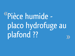 Mais avant de sélectionner ce matériau pour habiller un plafond, il convient de vérifier si le produit est adapté aux pièces humides. Piece Humide Placo Hydrofuge Au Plafond 31 Messages