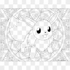 Kids' printable shapes coloring pages x4lk2. Eevee Pokemon Coloring Pages Hd Png Download 3300x2550 6842772 Pngfind