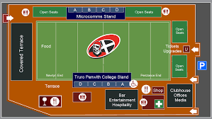 stadium facilities cornish pirates rugby cornwall