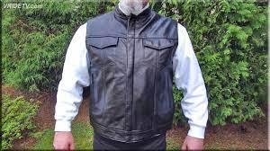 Sons Of Anarchy Style Vest From Fox Creek Leather