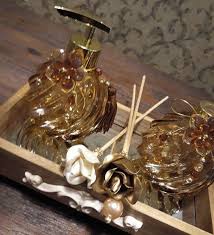 Kit Lavabo Luxo Aromatizador Bandeja No Elo7 Patricinha Presentes Da79d5 Bandeja Com Espelho Frascos De Vidro Espelhos Decorativos