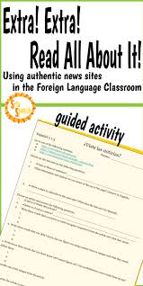 One Of Our Spanish 2 Chapters Focuses On The Media And The News The Times I Ve Done This Lesson Have B Spanish Teacher Resources Learning Quotes Spanish Class