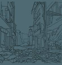 Just add to cart and after check out you get the download links on the next page, your account page and your email. Ruins Earthquake Drawing Vector Images 28