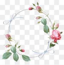 Watercolor Flowers Flower Border Png Floral Wreath Watercolor Flower Frame Png