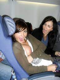 On the airplane Porn Pic - EPORNER
