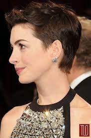 Anne Hathaway Pixie Short Hair Styles Anne Hathaway Oscar