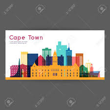 This is the logo for city of cape town. Cape Town Colorful Architecture Vector Illustration Skyline Royalty Free Cliparts Vectors And Stock Illustration Image 76236931