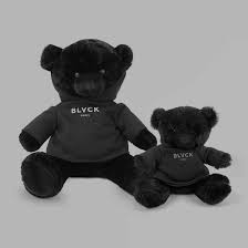 Blvck Teddy Bear Black Teddy Bear Teddy Bear Stuffed Animal Teddy Bear