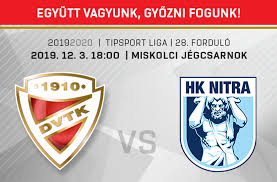 Dvtk polar bears) is a hungarian ice hockey team that currently plays in the ob i bajnokság and in the slovak extraliga. A Nyitrat Fogadja A Dvtk Jegesmedvek Miskolc Megyei Jogu Varos