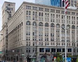 Image of Louis Sullivan Auditorium Building Chicago Illinois USA