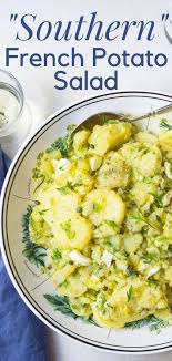 Southern French Potato Salad Recipe French Potato Salad Potato Salad Recipe Easy Potatoe Salad Recipe