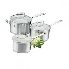A good set of pans will enhance your culinary adventures for years to come. Chasseur Maison 3 Piece Saucepan Set Stainless Steel Brandnew Freeshipping 9313803198517 Ebay