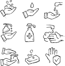 Vektor kartun cuci tangan sebelum dan sesudah mencuci tangan png. Mencuci Tangan Sanitasi Gambar Vektor Gratis Di Pixabay
