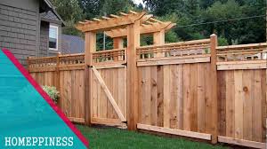 They make ideal screens to control the visual experience this wooden arts and crafts fence is the perfect match for a craftsman style bungalow. Must Watch 50 Wood Fence Ideas You Ll Love Youtube