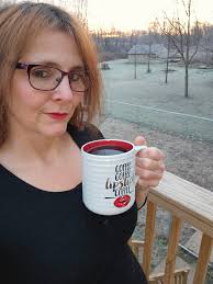 Hot coffee ☕️ and a cold day today chilling and fishing ☺️