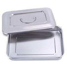 Dental autoclavable metal impression trays stainless steel upper + lower choose. Buy Stainless Steel Trays Surgical Medical Dental Instruments Tray Organizer Holder Sterilization Plate Trays Boxs With Lid Handle Grip Large Online In Turkey B07hq7ps4h