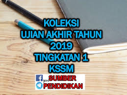 Soalan peperiksaan akhir tahun matematik tingkatan 1 2019. Koleksi Soalan Akhir Tahun 2019 Tingkatan 1 Kssm Sumber Pendidikan
