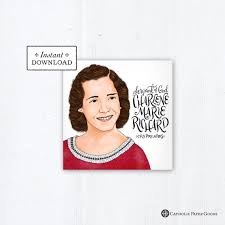 Servant of God Charlene Marie Richard Square Prayer Card, Square, Instant  Download, DIY Downloadable PDF 5.25"x5.25" Prayer Card