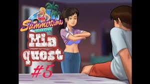 Main story part 1 walkthrough 7. Summertime Saga Ver 0 14 Mia Quest 5 Youtube
