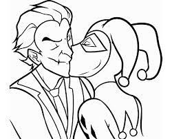 Harley quinn and joker coloring pages for adults coloring. Harley Quinn Coloring Pages Print For Free The Best Images
