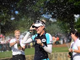Jessica finished much earlier — they shared a hug as nelly was teeing off and. Video Nelly Korda Hugs Older Sister Jessica Upon Pga Championship Win