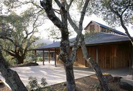 Harlan Grand Crus Courtyard House Architecture Barn House