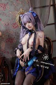 Keqing (Genshin Impact) Chengzimiaoj . Слив 45 обнаженных фото с Onlyfans,  Patreon, Fansly - 70256