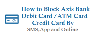 Click on the side menu optio. How To Block Axis Bank Debit Card Atm Card Credit Card Techaccent