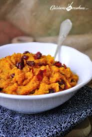 Pour Noel Une Puree De Patates Douces Aux Cranberries Puree Patate Douce Puree De Patate Dinde De Noel