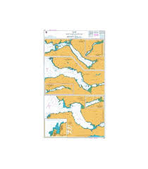 British Admiralty Nautical Chart 2541 Lochs On The West Coast Of Scotland