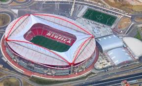 Pin By Kayla Martins On Benfica Moobboard Soccer Stadium Football Stadiums Sports Stadium