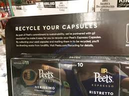 Founded in 1966 by alfred peet in berkeley, california, peet's introduced the united states to its darker roasted arabica coffee in blends including french roast and grades appropriate. Costco 1290988 Peets Nespresso Compatible Aluminum Capsules Part Costcochaser