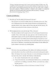 In this context, cooperation with the parents is considered vital for children‟s education. Complete Curriculum Assignment