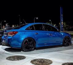 Blue Chevy Cruze Chevy Cruze Custom Chevy Cruze Chevrolet Cruze