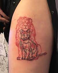 Inkpedia Red Tattoos Leo Tattoos Body Art Tattoos