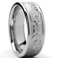 Overstock Com Online Shopping Bedding Furniture Electronics Jewelry Clothing More Engraved Wedding Rings Floral Design Ring Wedding Ring Bands