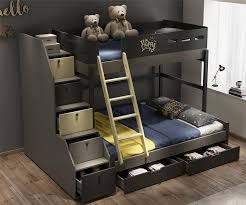 Some bedroom collections even come with an armoire, chiffonier or storage chest. Children Bedroom Furniture Modern Panel Bunk Bed With Staircase Buy At The Price Of 1 150 00 In Aliexpress Com Imall Com