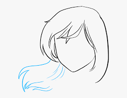 How to draw anime head & face. How To Draw Sad Anime Face Line Art Hd Png Download Transparent Png Image Pngitem