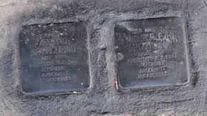 Image result for pietre d'inciampo