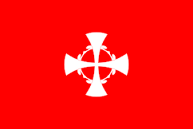 Vorgeschlagene flagge für das generalgouvernement, 1940, durch o. Zbor Serbia Fahnen Flaggen Fahne Flagge Flaggenshop Fahnenshop Versand Kaufen Bestellen