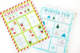 Whether the skill level is as a beginner or something more advanced, they're an ideal way to pass the time when you have nothing else to do like waiting in an airport, sitting in your car or as a means to. Christmas Sudoku For Kids Free Printable The Many Little Joys