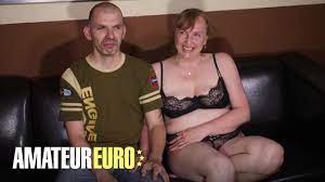German Granny Veronika Rides her Husbands Penis on their first Sex Tape -  AMATEUR EURO - Pornhub.com